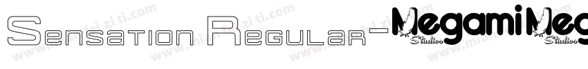 Sensation Regular字体转换